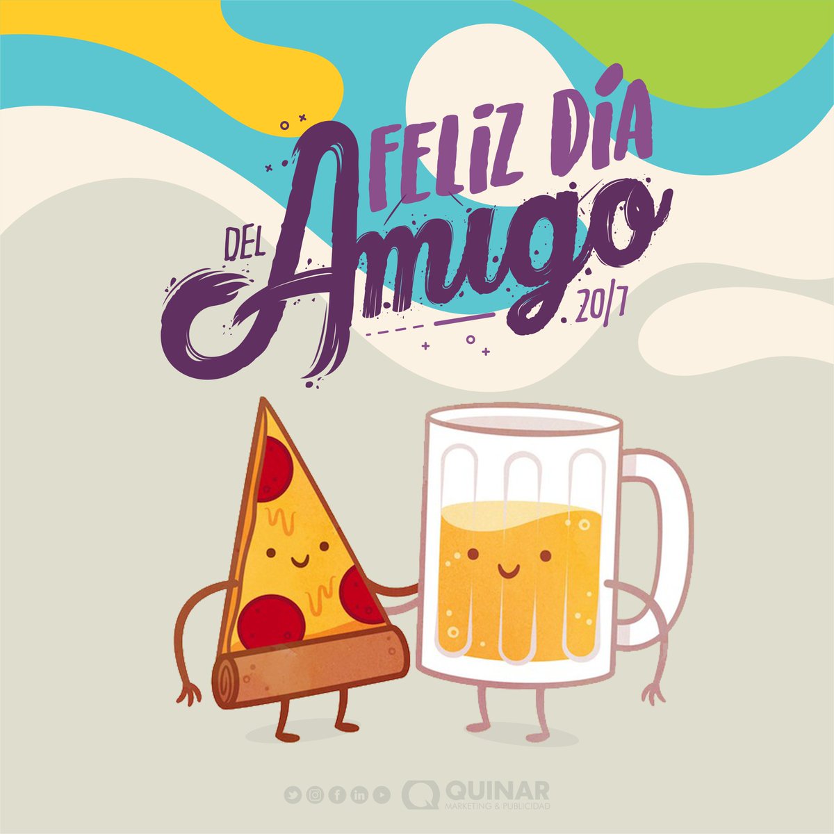 Quinar7's tweet photo. UN BRINDIS POR ESOS AMIGOS QUE SIEMPRE COMBINAN 🍕🍻#AmigosQueNosBancanEnTodas #Amistad #VivaLaAmistad #AmigosÚnicos  #MejoresAmigos https://t.co/IHjHTsPxRf