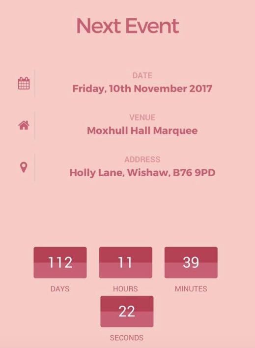 The countdown is on for <a href="/The_Moth_Ball/">The Moth Ball</a> taking place in November <a href="/MoxhullHall1/">Moxhull Hall</a> - why not join us 💗 themothball.co.uk 💗 x