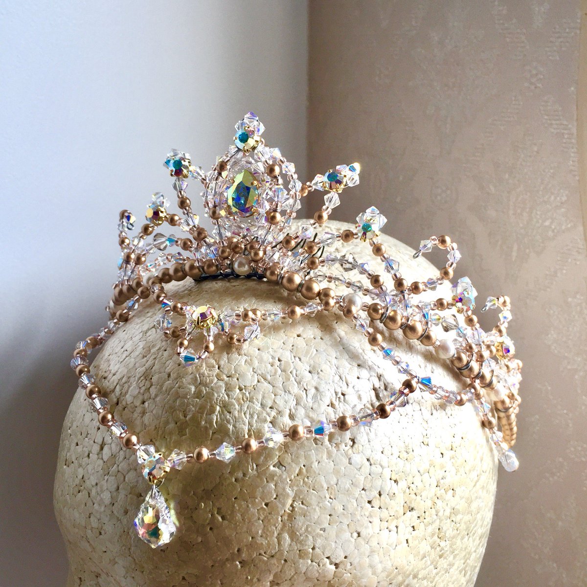 Our new tiara "Ballet Diamonds", available at dancewearbypatricia.com