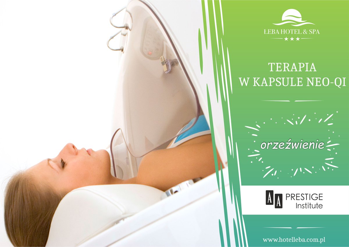 Hotel_Leba's tweet photo. TERAPIA W KAPSULE NeoQi to innowacyjny sposób na odzyskanie wewnętrznej równowagi organizmu w Instytucie #Łeba #Spa https://t.co/OCC7ETZ8wo https://t.co/pczpQTAj5M