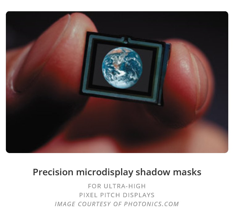Advantech_US's tweet photo. We are developing #mfg solutions for #microdisplays for Virtual Reality display applications. https://t.co/Xb8loRAqUc https://t.co/iLVzENRpJG