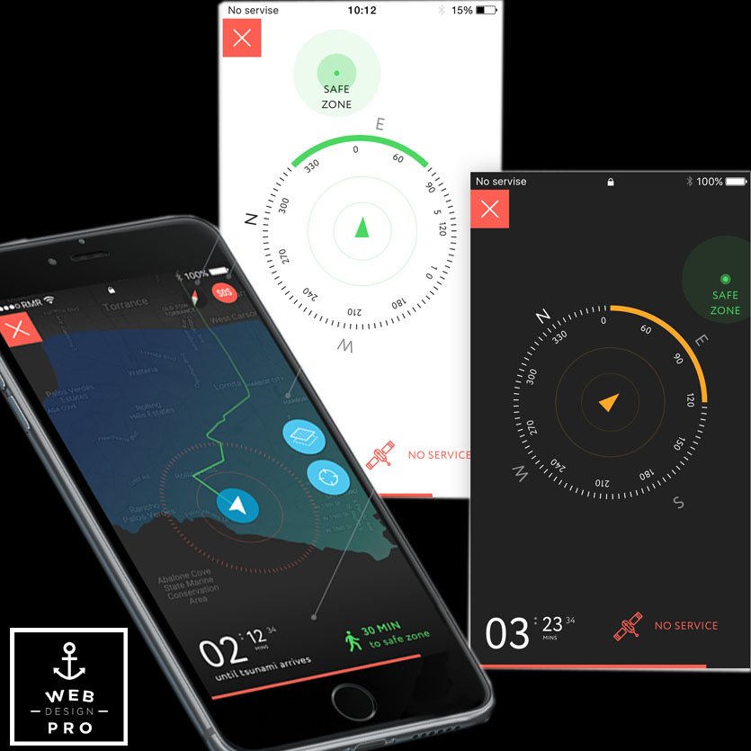 GoWebDesignPro's tweet image. TheTsunami app, This app will warn users when a tsunami approaches and map out a personalized rescue plan. #Webdesignpro #tsunami #weather