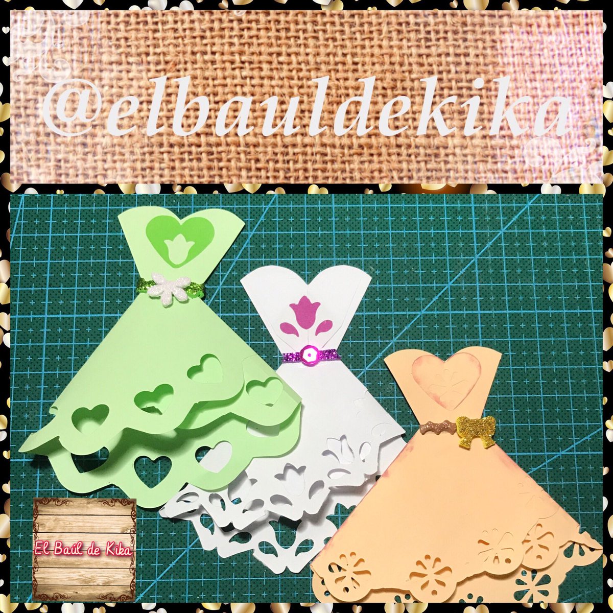 baul_bdk's tweet photo. #Tutorial #vestidos #papel #blondas #artesanales #craft #caseras #handmade #hechoamano #feitoamao #blondascaseras #bauldekika #bauldekikabdk https://t.co/SWVYK0MuHg