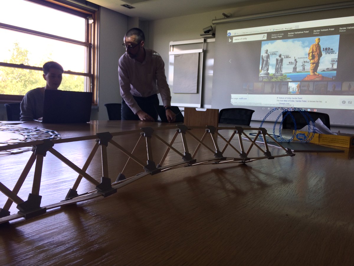 AcademyWestwood's tweet photo. Design challenge! #TimberWave @ArupUKMEA #WAwave https://t.co/tEvqkAQQGs