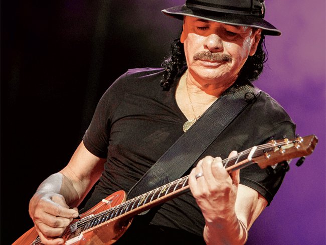 A busy week for musician\s birthdays! Happy 70th birthday to a Tivoli favorite guitar god, Carlos Santana. 