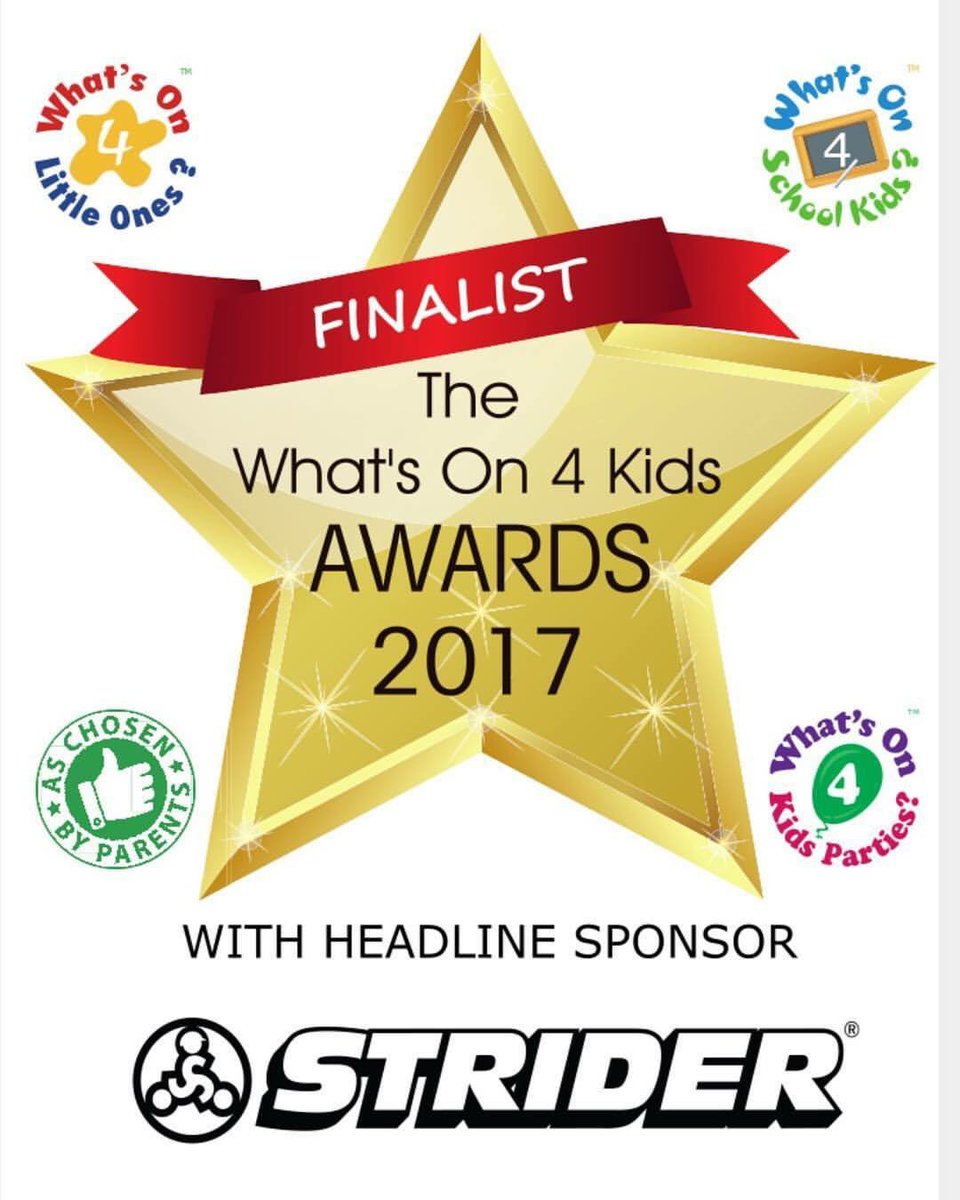 DFABexley's tweet photo. Woohoo! We are so pleased to be #finalists in the @WhatsOn4KidsUK awards! If you'd like to know why our classes are loved, why not book now! https://t.co/31E51jH18W