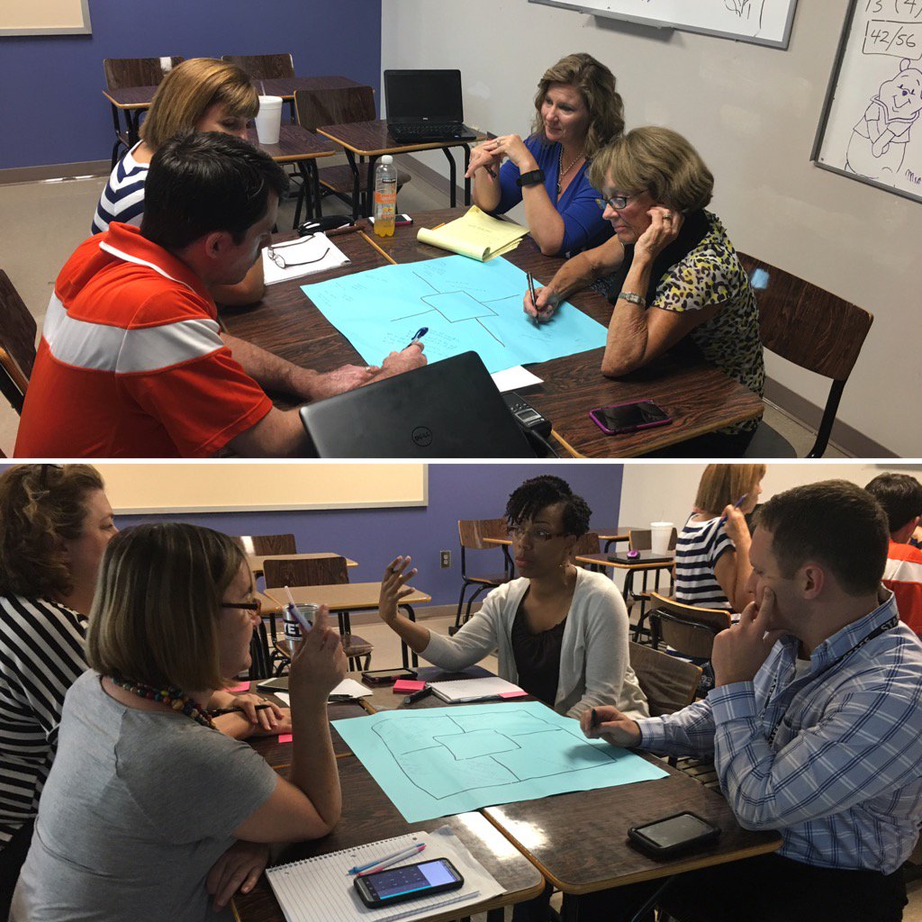 AustinGreene5's tweet photo. Reaching consensus on what honors teachers in the professional learning process #gcssarocks #insidegcsd https://t.co/yaRMfDEfn6
