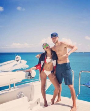 Steph and Ayesha Curry vacationing in Turks &amp; Caicos!  #offseason #turksandcaicos #relaxation