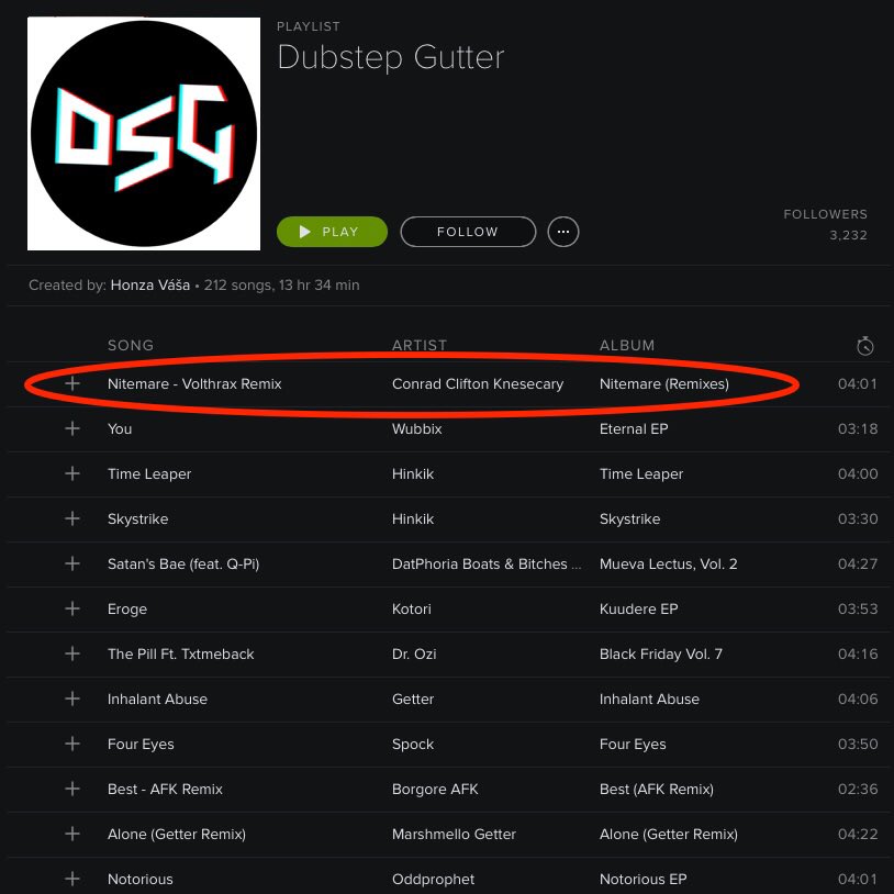 ConradClifton's tweet image. 💣🔥 S/O to @Atakkee for adding #Nitemare @Volthrax #Remix to #Dubstep Gutter #playlist on @Spotify ❤️

Stream/DL --&amp;gt;  linktr.ee/infinitypoolre…