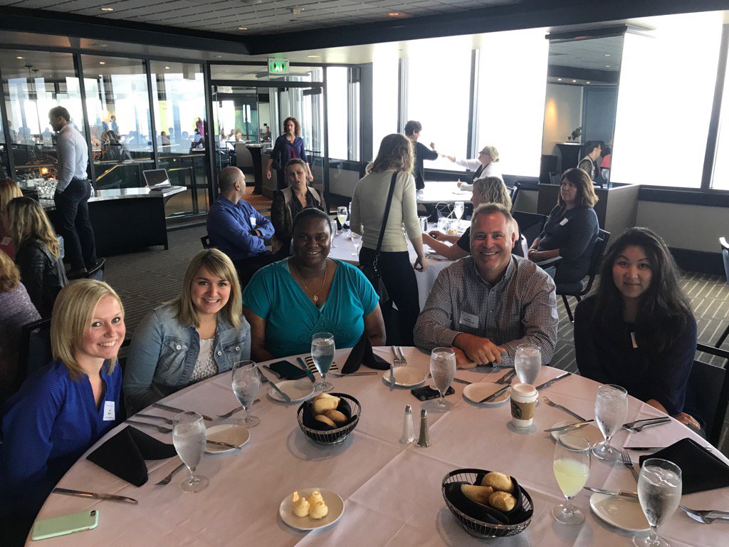 ChadWBatty's tweet photo. Providence recruiting team at #NWRA luncheon #Providence #inAlaska https://t.co/VHPUtkSOks