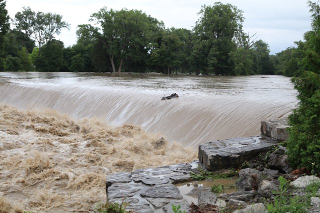 Lanc_Depew_Bee's tweet photo. Ronald Rozler, Lancaster's emergency management coordinator, took some stunning pictures of flooding last Thursday with the help of a drone: https://t.co/FoxZPBF6c8