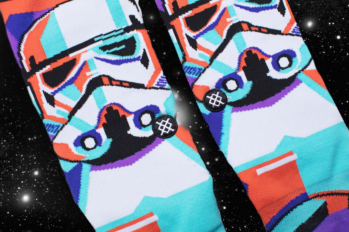 stance's tweet photo. Each day at @Comic_Con, we'll be releasing a new @starwars style, exclusive to #ComicCon 2017. 🙌
#StarWarsxStance #theuncommonthread https://t.co/eU7Qid4dk8