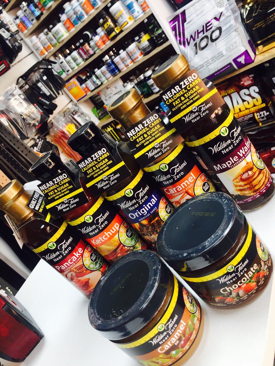 VitaminShopSpa's tweet photo. These bad boys are back in stock! Get Walden farms syrup! It's calorie free so you can drown em guilt free @waldenfarmsuk https://t.co/h0m064eisq
