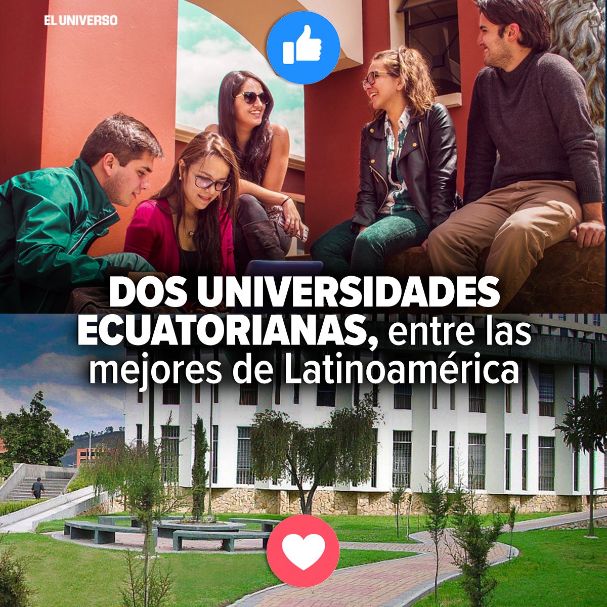 Univ. San Francisco de Quito y la Escuela Politécnica Nacional, entre las mejores de Latinoamérica. ► ohttp://ow.ly/kOil30dN2Jv