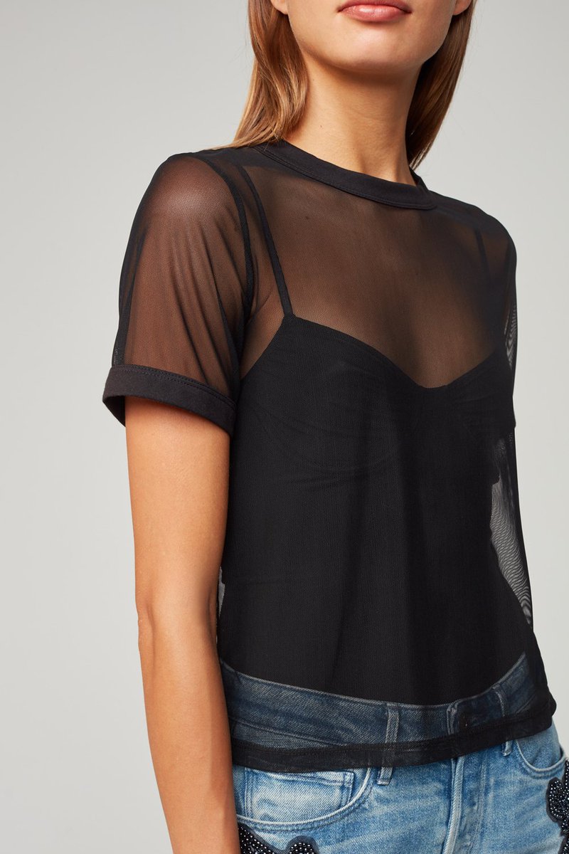 Mesh Tees in both Black and White are now available on the site: bit.ly/2tjAaKZ