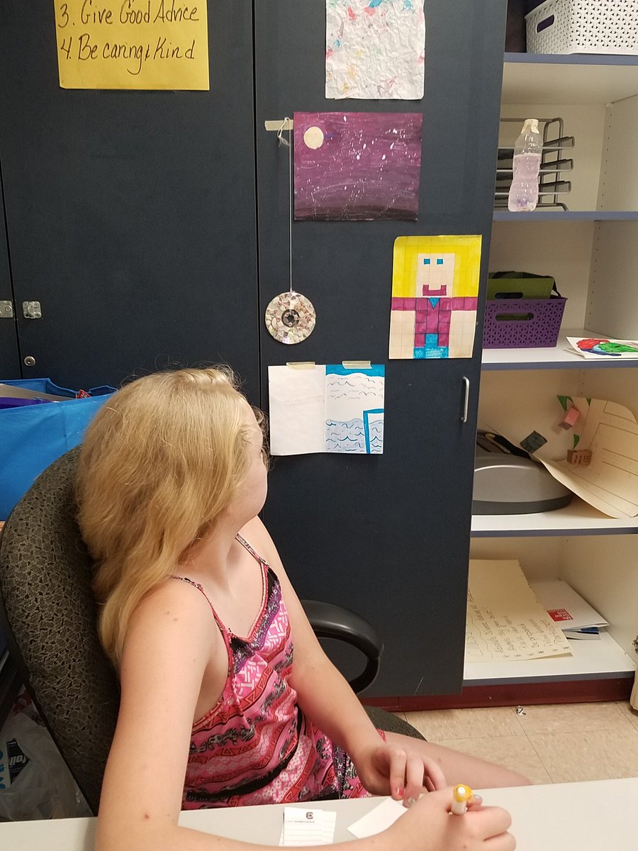 CDL_RI's tweet photo. The little artsies showed their museum style with knowledge and creativity! #CDLRI #summerlearning #visualarts #BLAST https://t.co/qzNbA9r6A2