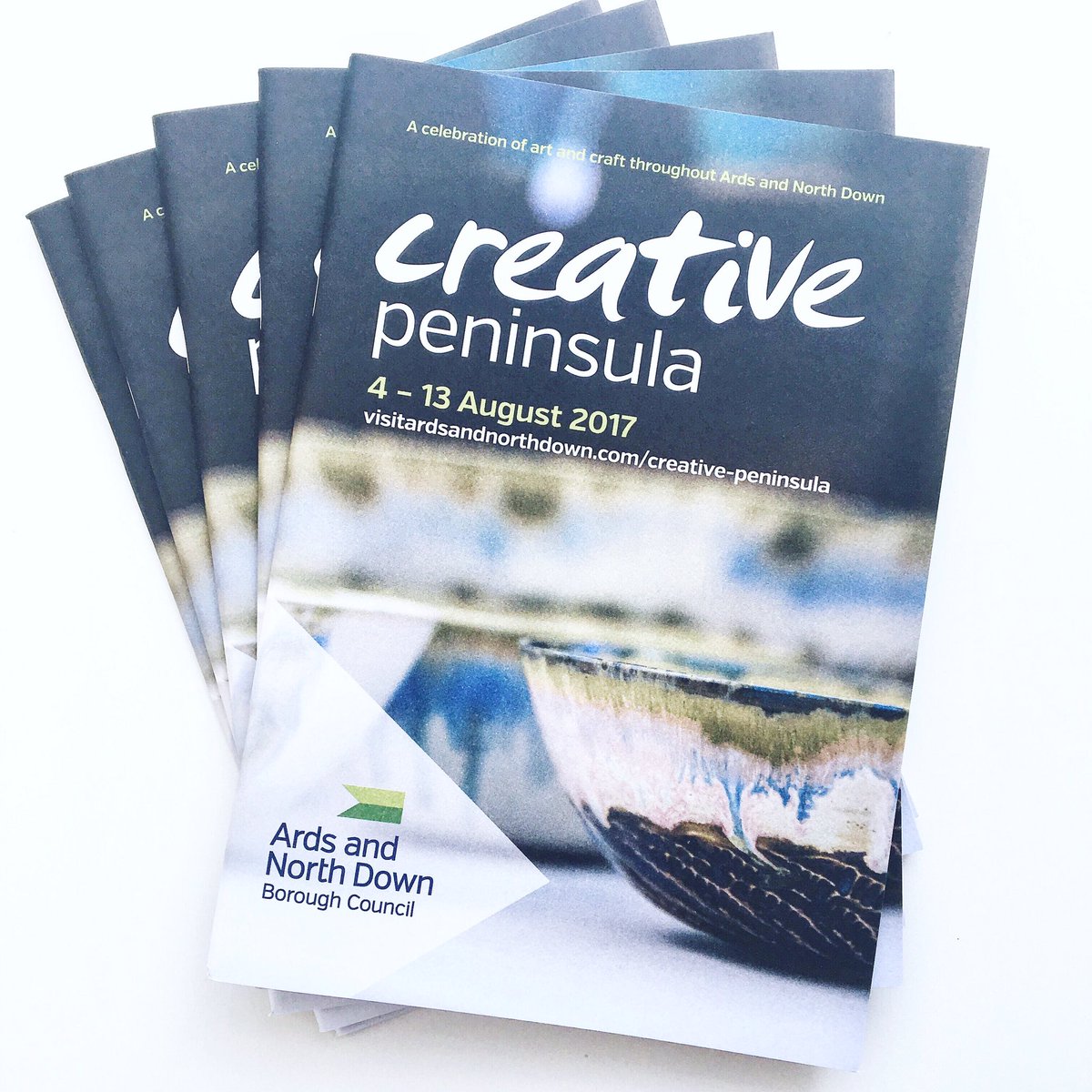 ArdsArts's tweet photo. Have you checked out the fab #CreativePeninsula programme yet? Download yours here 👉🏼 https://t.co/ifoJnOyy22 #augustcraftmonth #artsni https://t.co/dNYKlFEypt