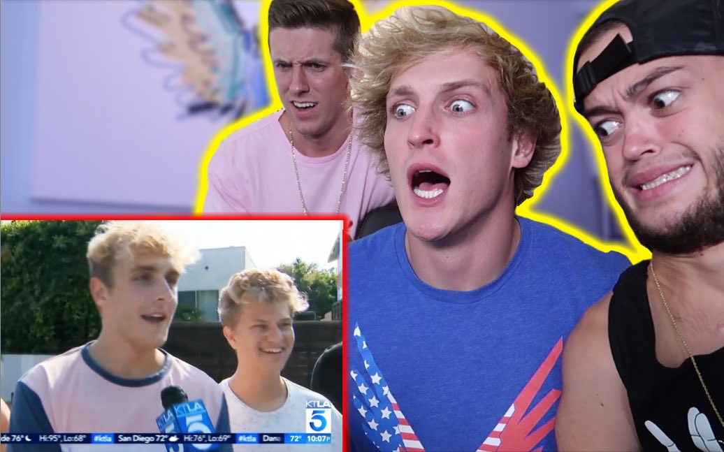 LoganPaul's tweet photo. I reacted to all of the hate on brother @JakePaul in DA NEW VLOG!

GO https://t.co/du2gUJl1LC