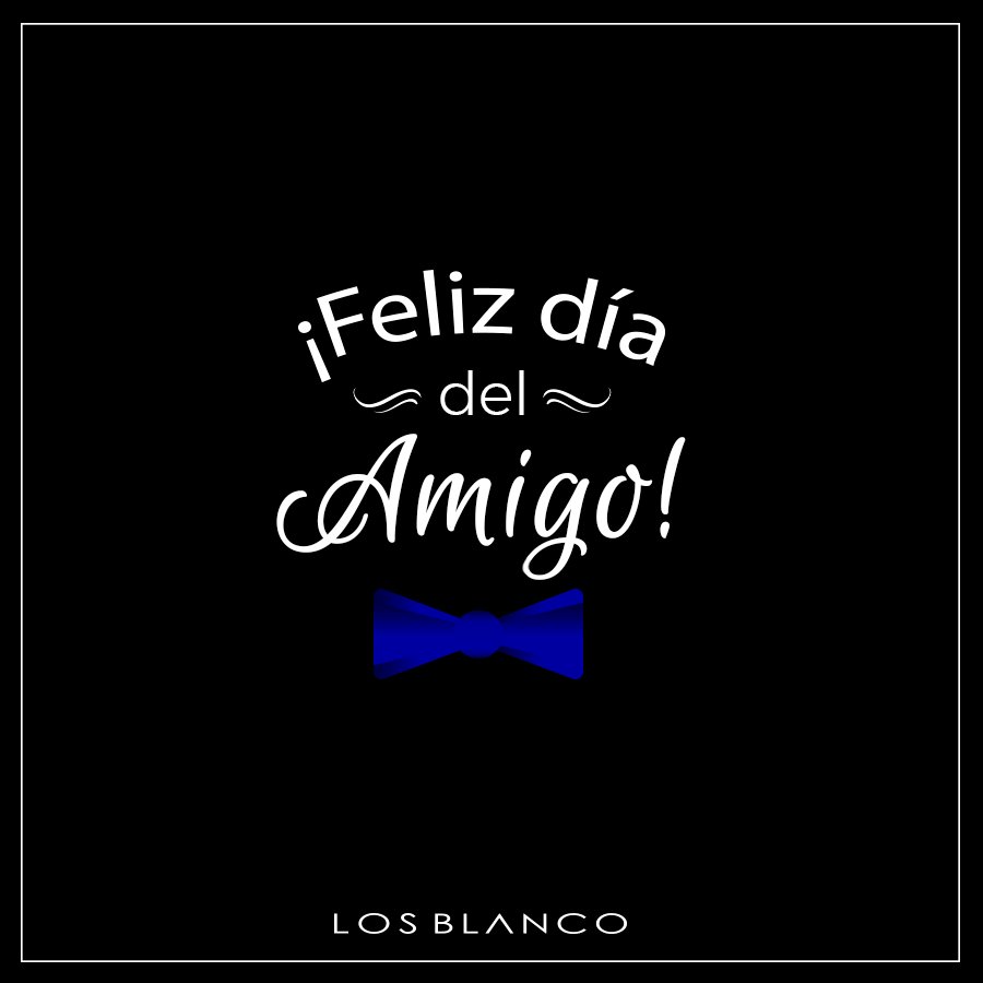 LosBlancoBA's tweet photo. Hoy te encontrás con los que van a estar siempre. #DiaDelAmigo https://t.co/1ZJ5k683BS