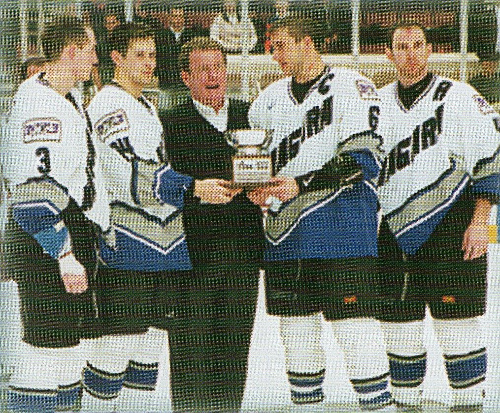 NiagaraMHKY's tweet photo. #TBT spotlight on our three conference championship-winning teams 🏆🏆🏆 #BleedPurple https://t.co/yhvR54z1Pv