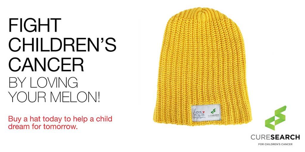 MatchfireAuctns's tweet photo. Keep your melon warm while helping to find a cure. #MakeItGoldForKids @LoveYourMelon >> https://t.co/jtK7UxP5dC @CureSearch
#ad #FindACure https://t.co/71do16TJKl