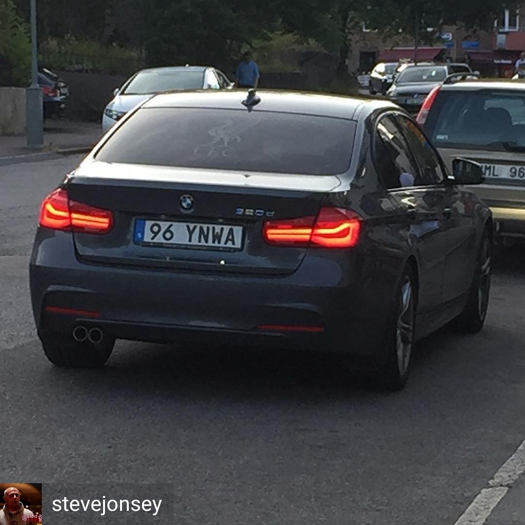 AnythingLFC_'s tweet photo. Possibly the greatest number plate ever....in Sweden!! 
📸 @SteveJonsey https://t.co/pUw1GG6JsP