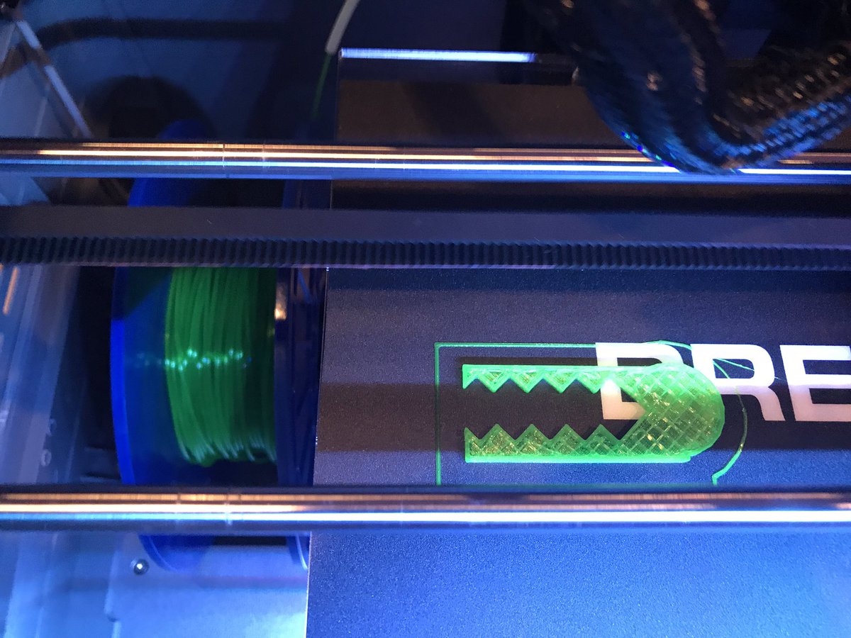 laj52262's tweet photo. Here is the chip bag clip printing @CDrillen @Keach_Library @weteachcs @DremelEdu #librariestransform https://t.co/BTJBLM0PfC