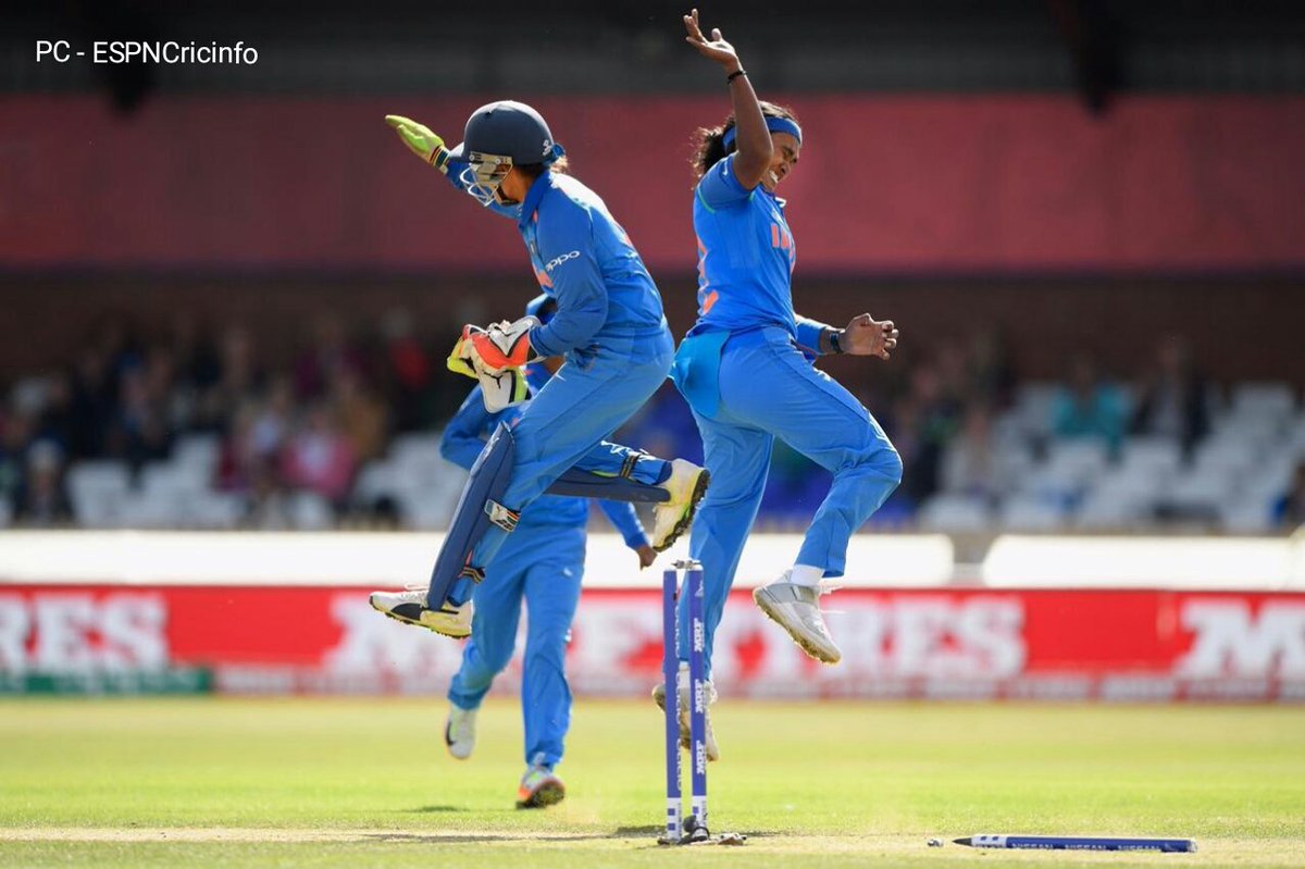 KKRiders's tweet photo. A powerpacked knock from @ImHarmanpreet backed up by superb bowling &amp; fielding helps 🇮🇳 women reach #WWC17 final. Congratulations! #AUSvIND https://t.co/LS03C7wl89