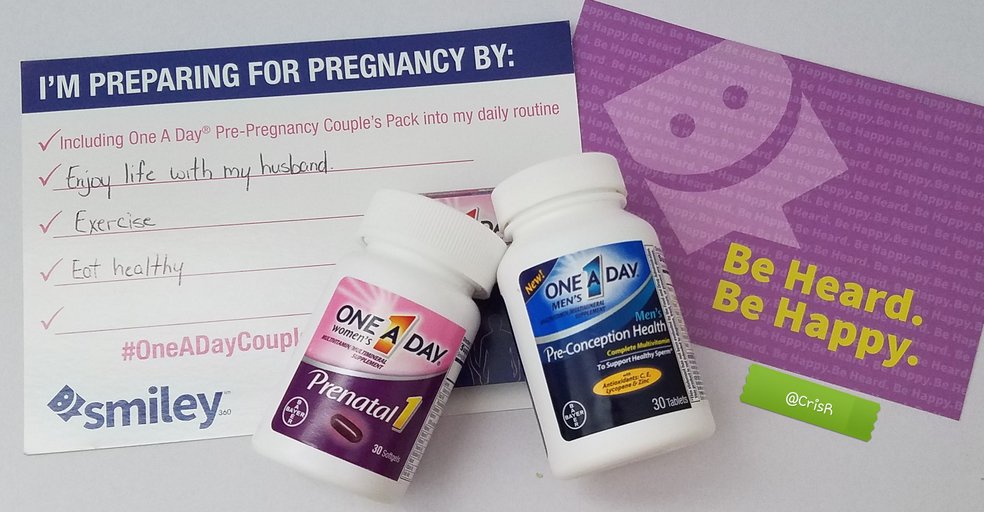 criglez07's tweet photo. #GotItFree #ad Get nutritional support w/One A Day® Pre-Pregnancy Couples Pack #OneADayCouples https://t.co/PkiiBPLXpZ https://t.co/FNi8K0VBLx