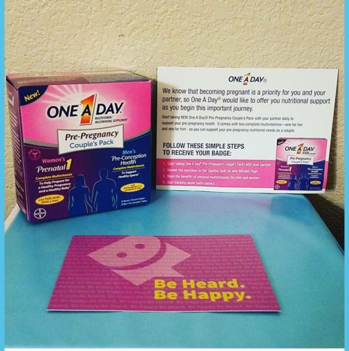 thatdamntamtam's tweet photo. #GotItFree #ad Get nutritional support w/One A Day® Pre-Pregnancy Couples Pack #OneADayCouples https://t.co/YToczIAdMi https://t.co/HI69UZ3LRg
