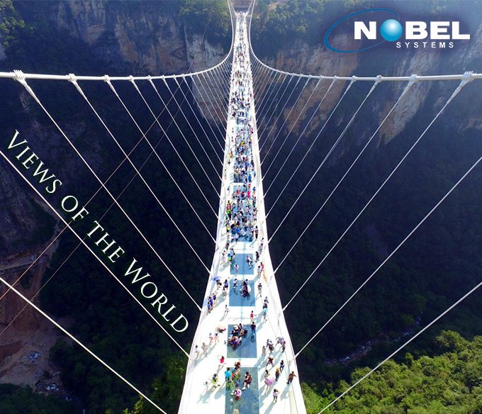NobelSystems's tweet photo. #ViewsoftheWorld This glass bridge in China spans 69 feet long & 718 feet high.
https://t.co/6hwze6y1GT
#NobelSystems #Views #GIS #Travel https://t.co/dwzSgsOoOY