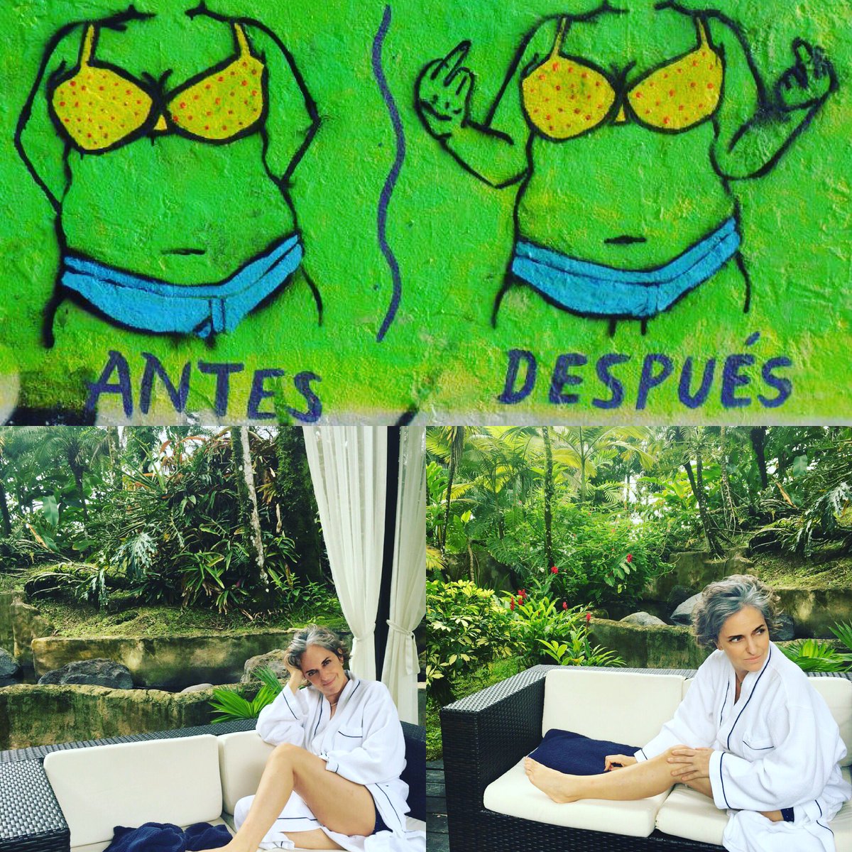 AstorgaCarrera's tweet photo. "I like myself as I am more desiring than desirable" #TeoríaKingKong de V.Despentes #antesydespués #modospa https://t.co/IjGw5hsFin