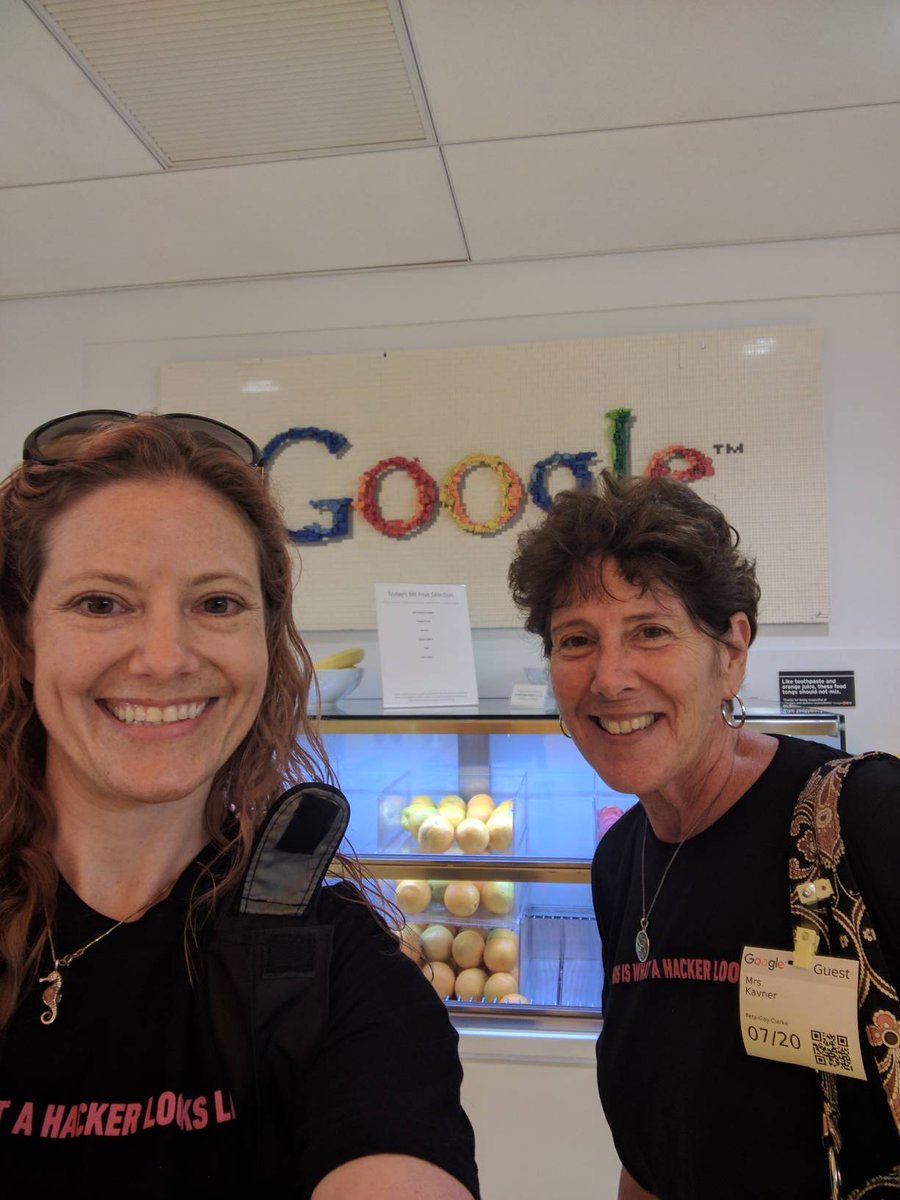 DrKavner's tweet photo. What a great day at #Google NYC! #edtech #xxcoders #girlswhocode https://t.co/GarhAxmUnZ