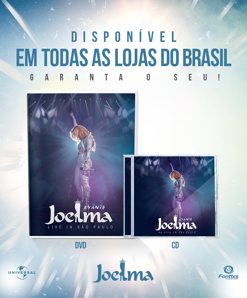 Joelma's tweet photo. Se você ainda não adquiriu o CD e DVD, Avante - Ao Vivo em São Paulo, está perdendo. O DVD está incrível demais, a nossa rainha... https://t.co/C8xfdPFjko