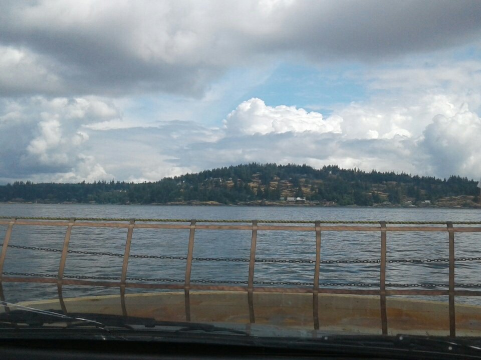 MistickFarm's tweet image. Ferry ride home