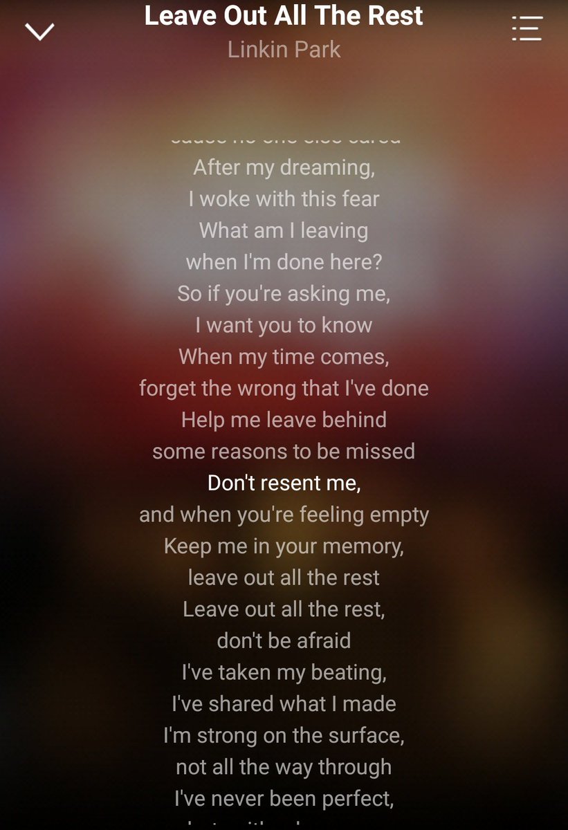 mamiajax's tweet photo. When my time comes
Forget the wrong that I've done
Help me leave behind some
Reasons to be missed https://t.co/m9JD6bzL0a