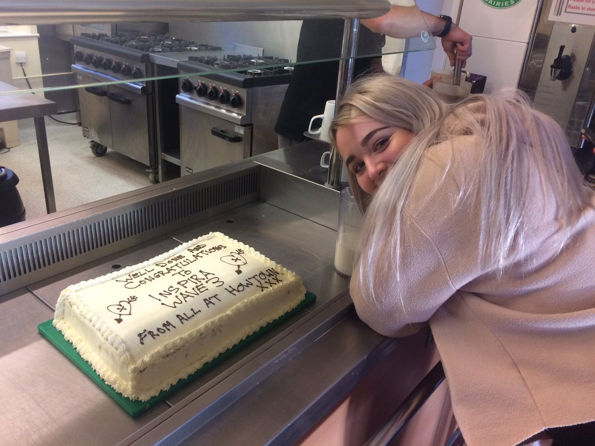 InspiraEmmaS's tweet photo. It's cake time to celebrate the end of a fab #NCS Wave 3 Week 1. Here we come @UoCOutdoors! #NCSLancaster @inspiraforlife @InspiraMandyM https://t.co/YIfob3SLHz