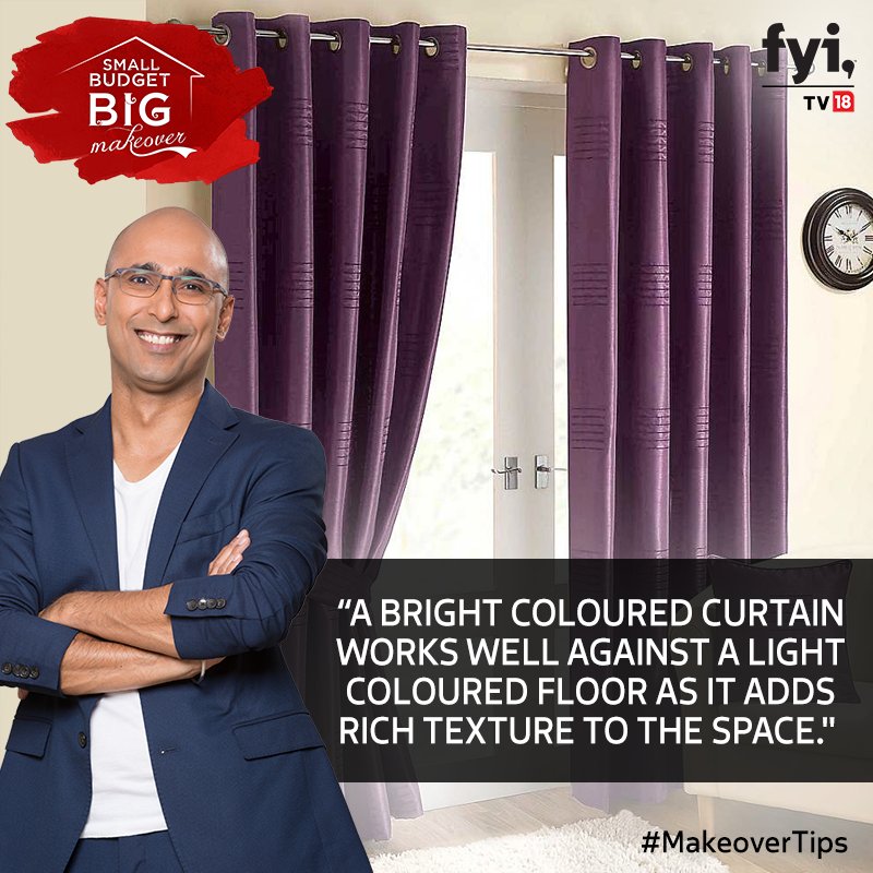 FYITV18's tweet photo. How to make your room look classy? Allow Muninder to help you with that! #MakeoverTips https://t.co/NqEt960nLQ