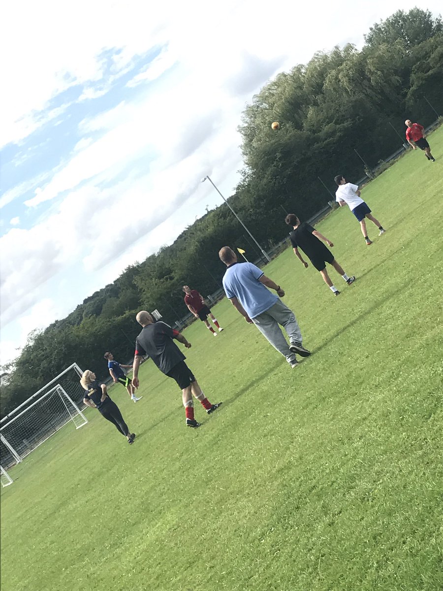 Teachers V Parents currently 2-1 to Team Norbridge ⚽️ @Norbridgeschool