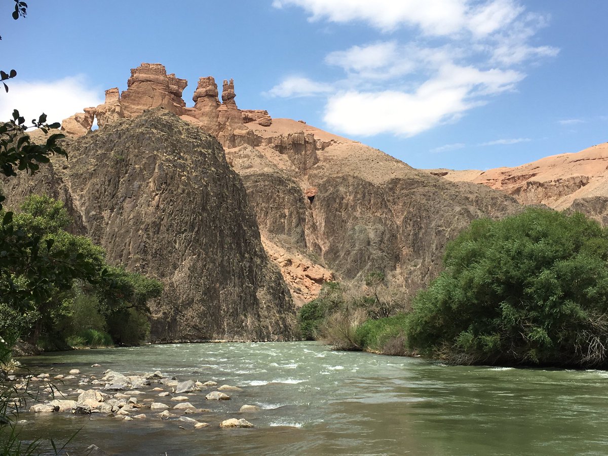 lonelyplanet's tweet photo. MT @ACKaminski: The many landscapes of #Charyn #canyon in southern #Kazakhstan. #LPinCentralAsia https://t.co/Axt31IVFkY
