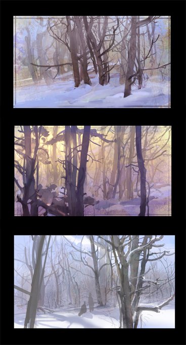 trees &amp; colours... ... 