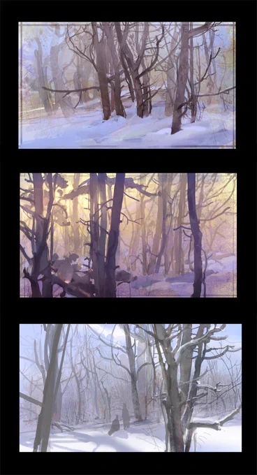 trees &amp; colours... ... 