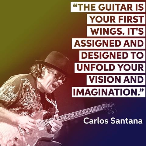 Happy 70th birthday to one of the greatest guitarist of all time, Mr. Carlos Santana! 