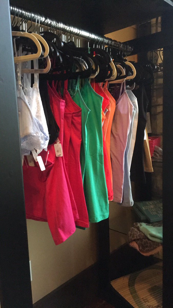PoshWinfield's tweet photo. Tank top heaven! Come check out all our tank tops! We have every color you could imagine plus 50% off! https://t.co/vWFkOaqoFn