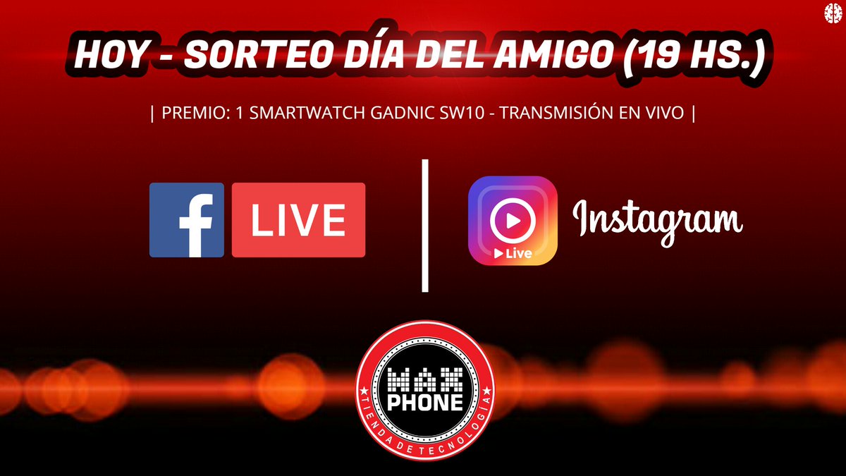 terminalcata's tweet photo. 👍👍👍 HOY #CATAMARCA - Seguí el sorteo en vivo en las redes sociales de #MaxPhone #FelizDiaDelAmigo 👍👍👍 https://t.co/Z1UZCc9ly0