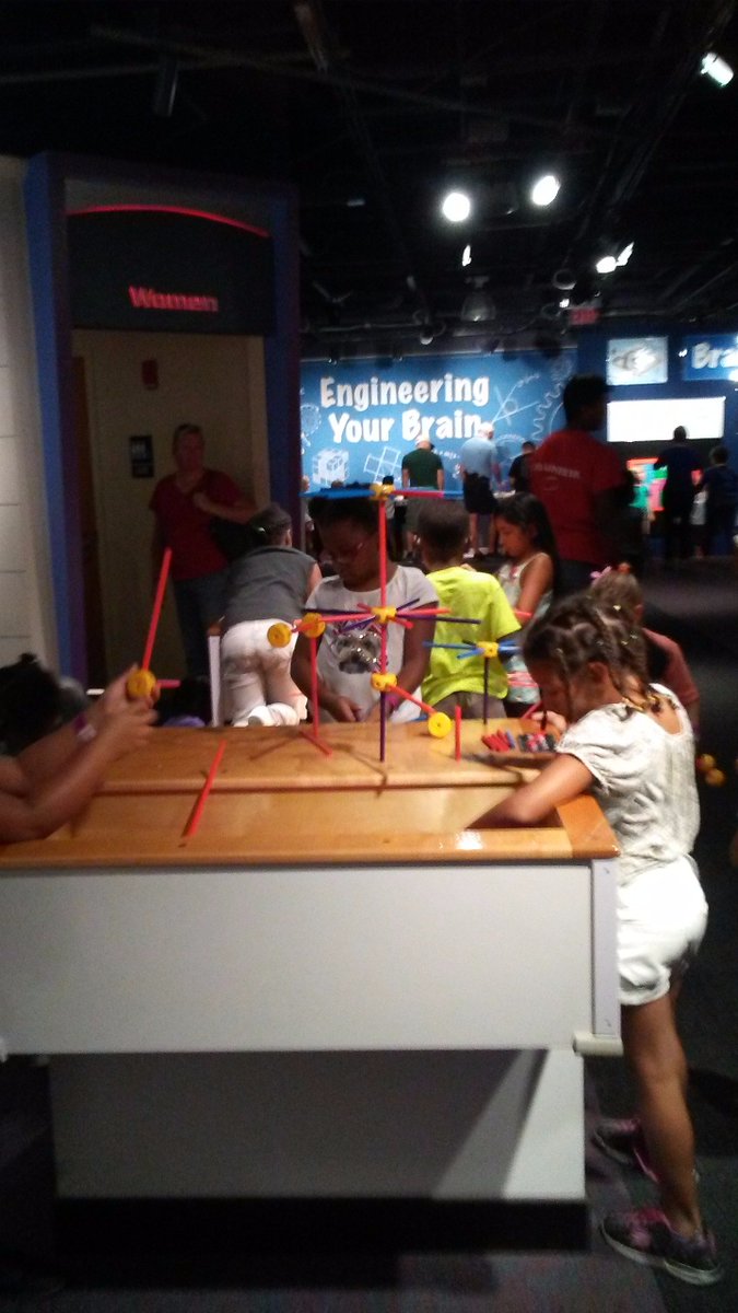 WNA enjoying the last day of summer camp at Orlando Science Center