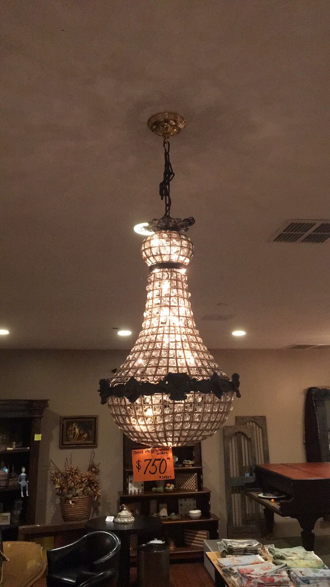 Our chandeliers are all 50% off! Great idea for an entry way or in a sitting room! Come see us today!