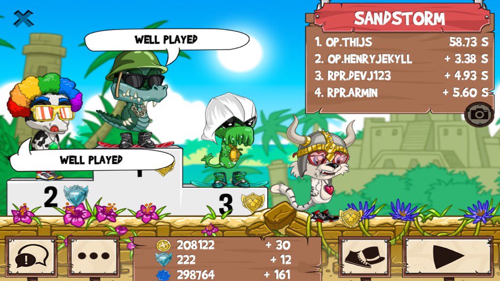 Poniponi391's tweet photo. Having a blast @ #funrun2 #Thijs #DevJ123 #armin https://t.co/Vslv61GrIV