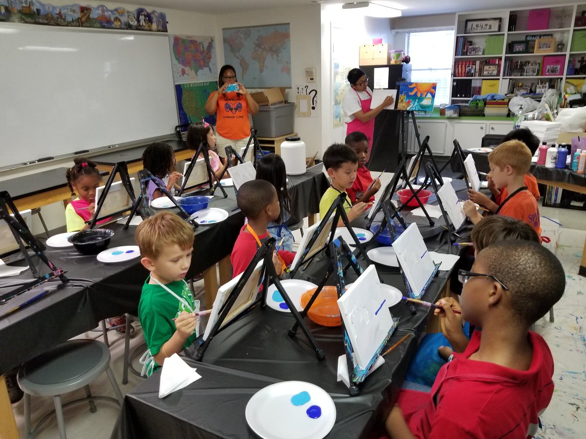 LiveArtofAngela's tweet photo. Summer of fun continues pre-k thru 2nd grade paint party https://t.co/s5qaM0BgLB