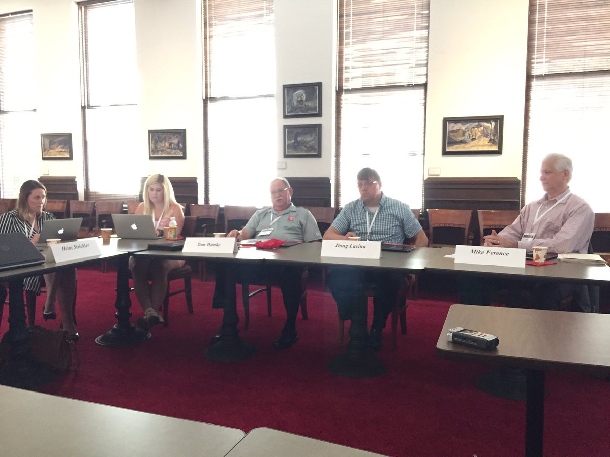 In the midst of a great Program Committee Meeting for the 2018 Fluid Power Technical Conference! #FPTC #fluidpower  #Milwaukee